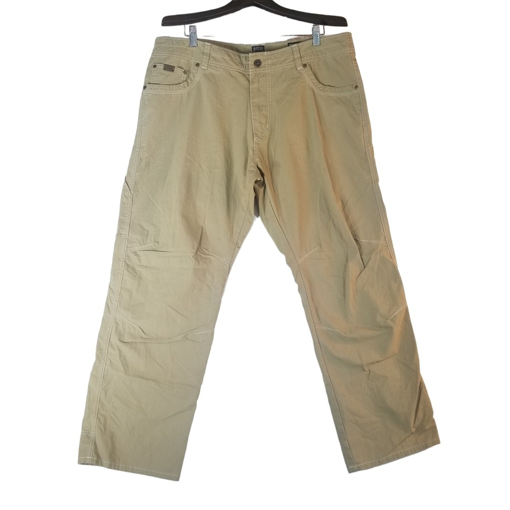 KUHL Ryder Men's Pants Vintage Patina Dye Outdoor Revolvr Khaki 38 X 30